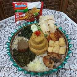 Tumpeng Pecel Indomie